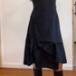 BLACK BUCKLE SKIRT