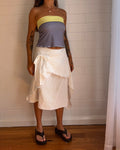 WHITE MULTI-WAY SKIRT