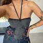 OFFCUT CORSET TOP 2.